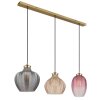 Globo lighting Jessica hanging light gold, 3-light sources