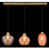 Globo lighting Jessica hanging light gold, 3-light sources