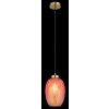 Globo lighting Jessica hanging light gold, 1-light source
