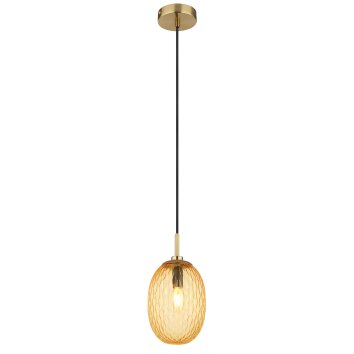 Globo lighting Devin hanging light gold, 1-light source