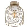 Globo lighting Dichti ceiling light sand-coloured, 1-light source