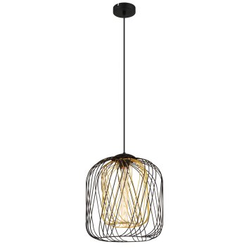Globo lighting Dichti hanging light black, 1-light source