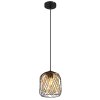 Globo lighting Dichti hanging light black, 1-light source