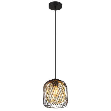 Globo lighting Dichti hanging light black, 1-light source