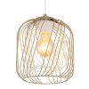 Globo lighting Dichti hanging light sand-coloured, 1-light source