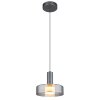 Globo lighting Grant hanging light LED grey, 1-light source