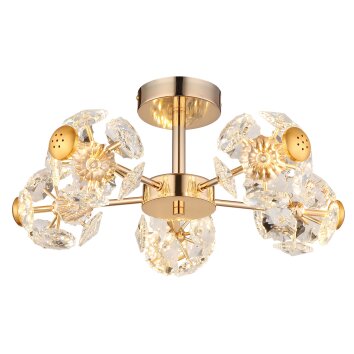 Globo lighting Floriella ceiling light LED gold, 1-light source