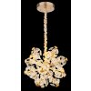 Globo lighting Floriella hanging light LED gold, 1-light source