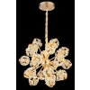 Globo lighting Florietta hanging light LED gold, 1-light source