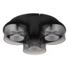 Globo lighting Belinda ceiling light LED black, 1-light source