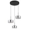 Globo lighting Belinda hanging light LED black, 1-light source