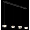 Globo lighting Belinda hanging light LED black, 1-light source