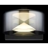 Globo lighting Belinda wall light LED black, 1-light source