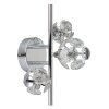 Globo lighting Virina wall light LED chrome, 1-light source