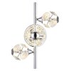 Globo lighting Virina wall light LED chrome, 1-light source