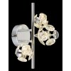 Globo lighting Virina wall light LED chrome, 1-light source