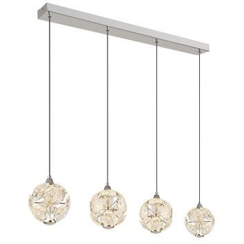 Globo lighting Virina hanging light LED chrome, 1-light source