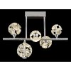 Globo lighting Virina ceiling light LED chrome, 1-light source