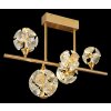 Globo lighting Virina ceiling light LED gold, 1-light source