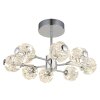Globo lighting Virina ceiling light LED chrome, 1-light source