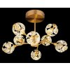 Globo lighting Virina ceiling light LED gold, 1-light source