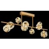 Globo lighting Virina ceiling light LED gold, 1-light source