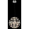 Globo lighting Virina hanging light LED chrome, 1-light source