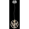 Globo lighting Virina hanging light LED chrome, 1-light source