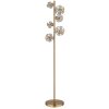 Globo lighting Virina floor lamp LED gold, 1-light source