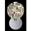 Globo lighting Virina wall light LED chrome, 1-light source