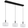Globo lighting Trenton hanging light LED black, 1-light source