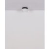 Globo lighting Trenton ceiling light LED black, 1-light source