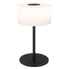 Globo lighting Trenton table lamp LED black, 1-light source