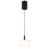Globo lighting Trenton hanging light LED black, 1-light source