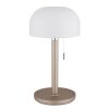 Mushroom Lamp  Globo lighting Norman table lamp LED champagne, 1-light source