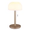 Mushroom Lamp  Globo lighting Norman table lamp LED champagne, 1-light source