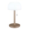 Mushroom Lamp  Globo lighting Norman table lamp LED champagne, 1-light source
