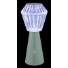 Globo lighting Polimi table lamp LED green, 1-light source, Colour changer