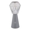 Globo lighting Polimi table lamp LED silver, 1-light source, Colour changer