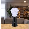 Globo lighting Polimi table lamp LED black, 1-light source, Colour changer
