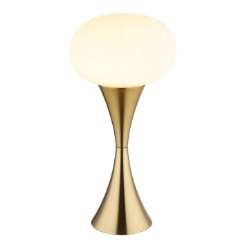 Globo lighting Lula table lamp brass, 1-light source