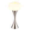Globo lighting Lula table lamp matt nickel, 1-light source