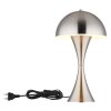 Globo lighting Dima table lamp matt nickel, 1-light source