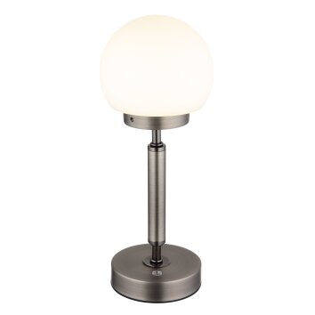 Globo lighting Haku table lamp LED anthracite, 1-light source