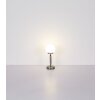 Globo lighting Haku table lamp LED polished nickel, matt nickel, 1-light source