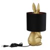 Globo lighting Rabbit table lamp gold, 1-light source