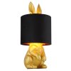 Globo lighting Rabbit table lamp gold, 1-light source