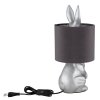 Globo lighting Rabbit table lamp silver, 1-light source