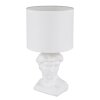Globo lighting Hermes table lamp white, 1-light source