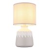 Globo lighting Rela table lamp grey, 1-light source